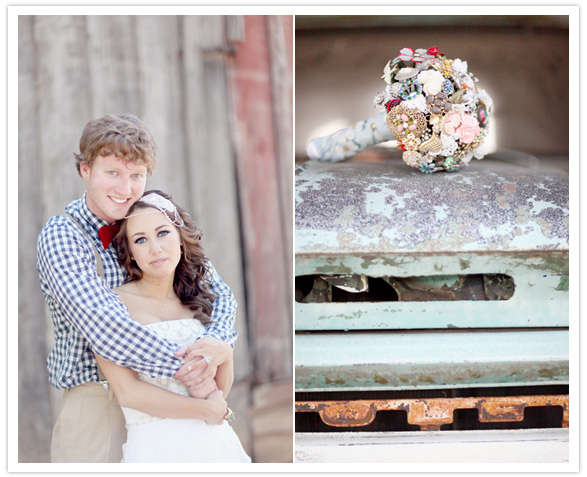 southern inspired vintage wedding