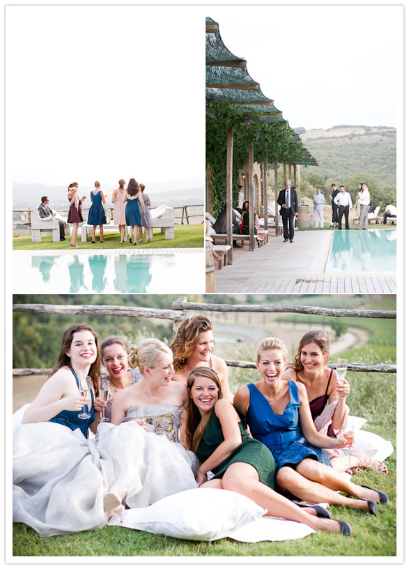 elegant bucolic tuscany wedding