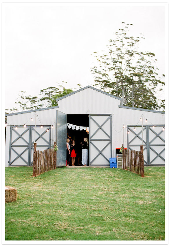 countryside australian wedding