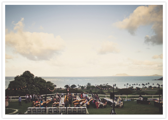 hawaii wedding reception