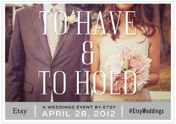 etsy wedding event