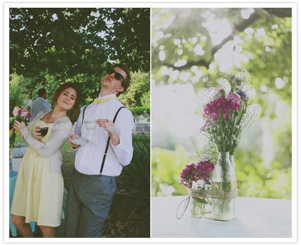 Tea Party Australian wedding 