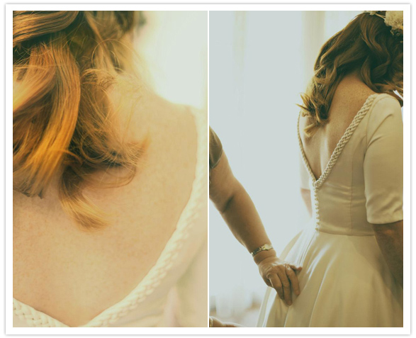 vintage wedding dress