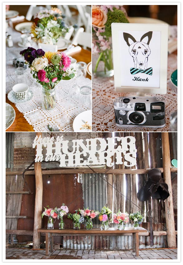 colorful australian wedding 