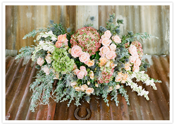 colorful australian wedding