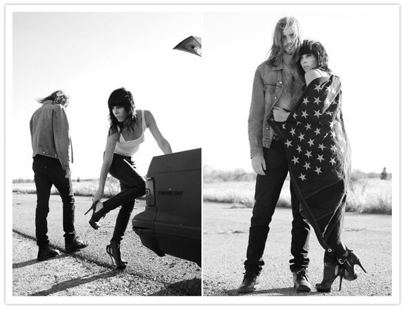 edgy engagement session