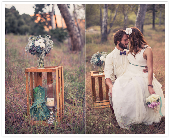 outdoor malibu bridal session