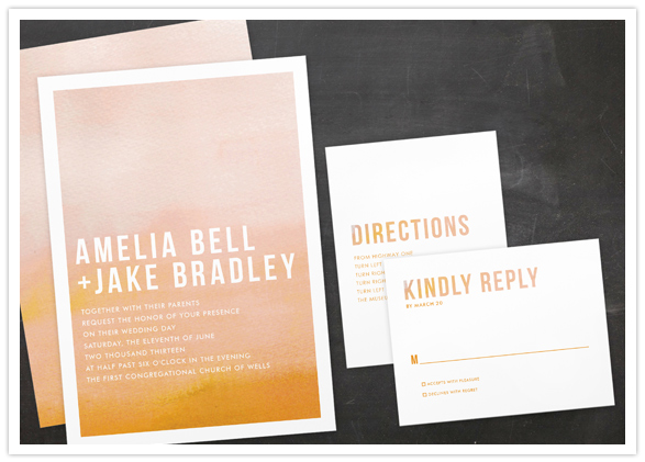 minted wedding invitations 