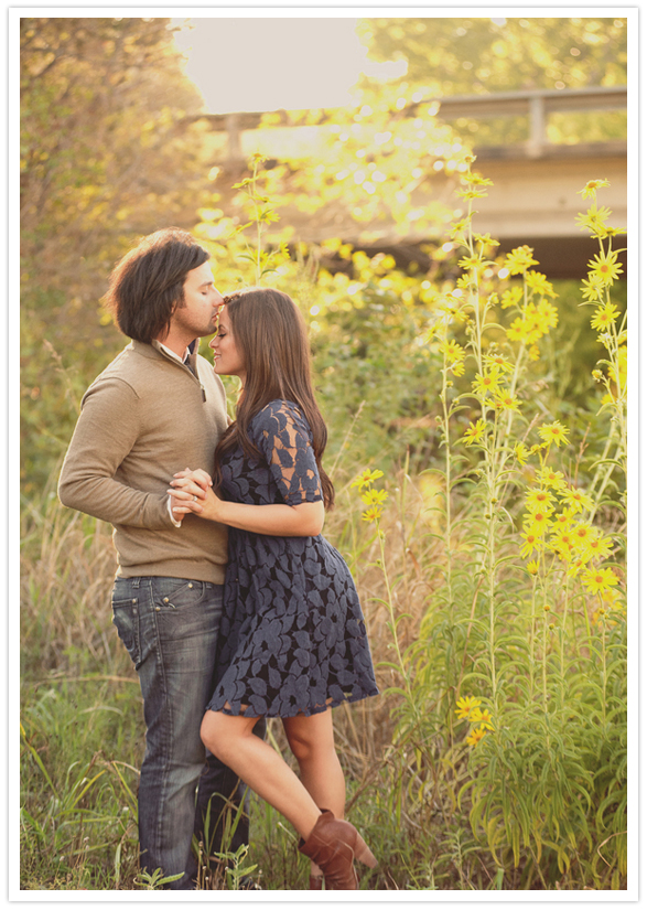 prairie engagement session