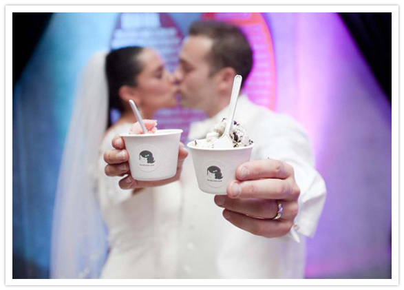 ice cream wedding desserts