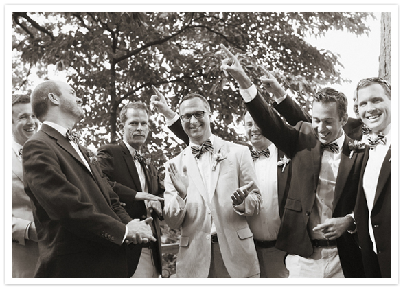 fun groomsmen shot