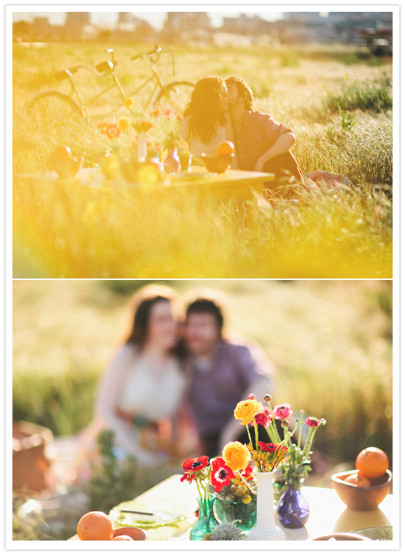first anniversary picnic shoot