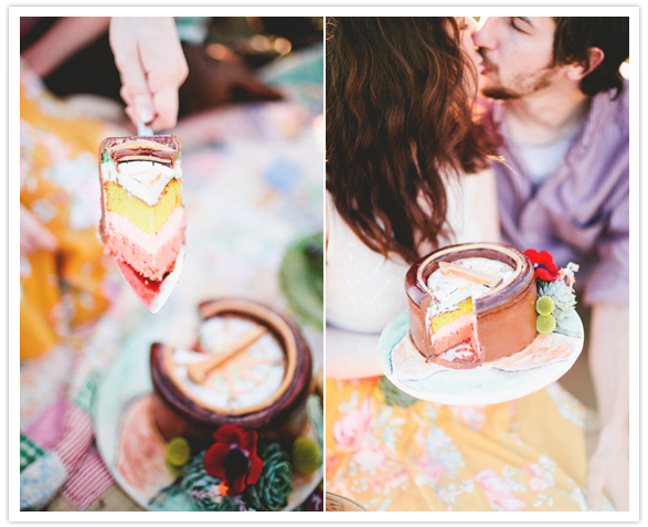 first anniversary compass cake