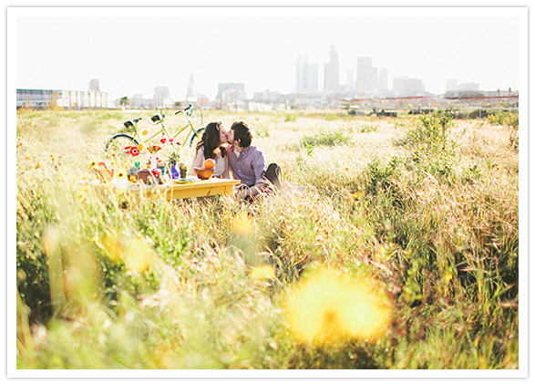 colorful prairie first anniversary session