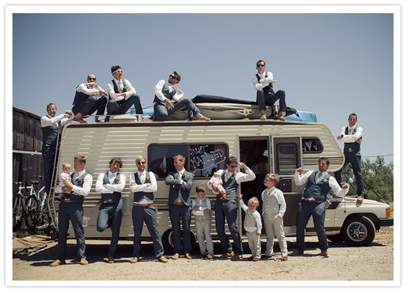 groomsmen trailer photo