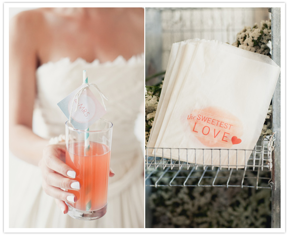 quirky paper wedding elements