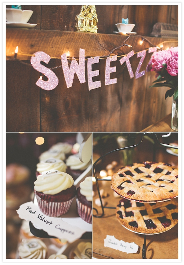 baked goods sweets table