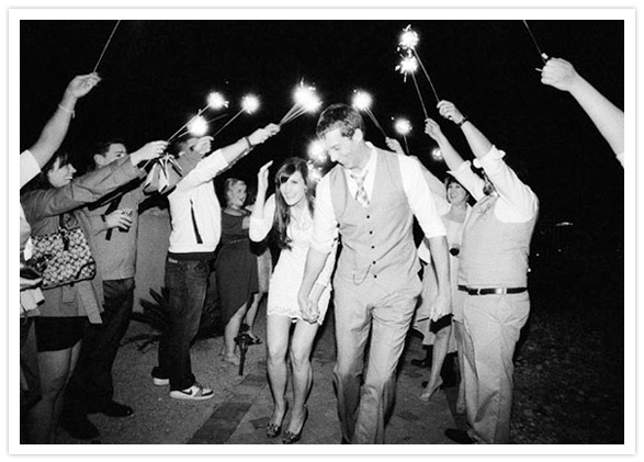 sparkler celebration