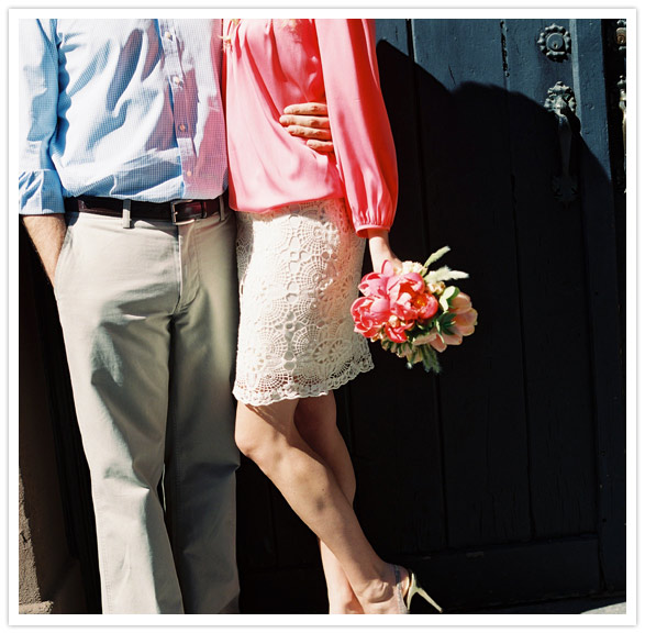 crochet ivory skirt