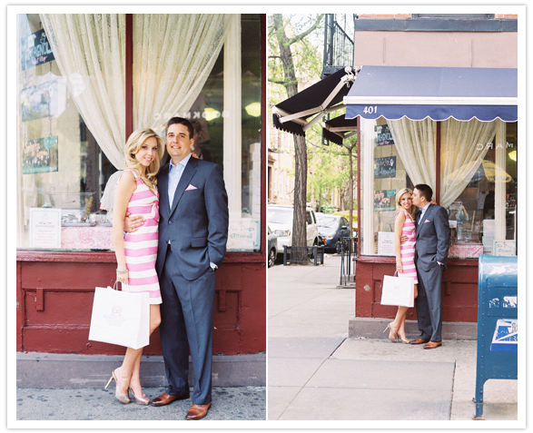 magnolia bakery engagement session