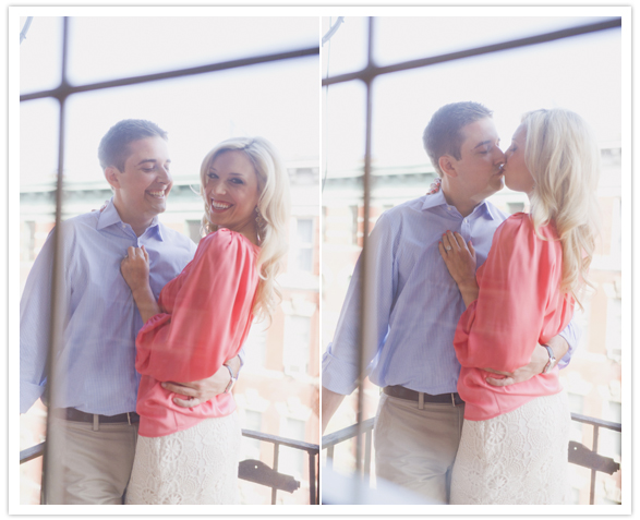 fire escape west village engagement session