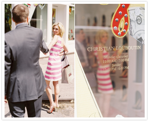 christian louboutin's west village store