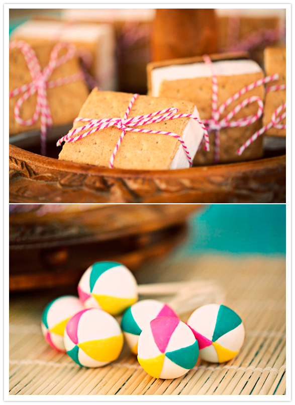 s'mores sandwiches and cake pops