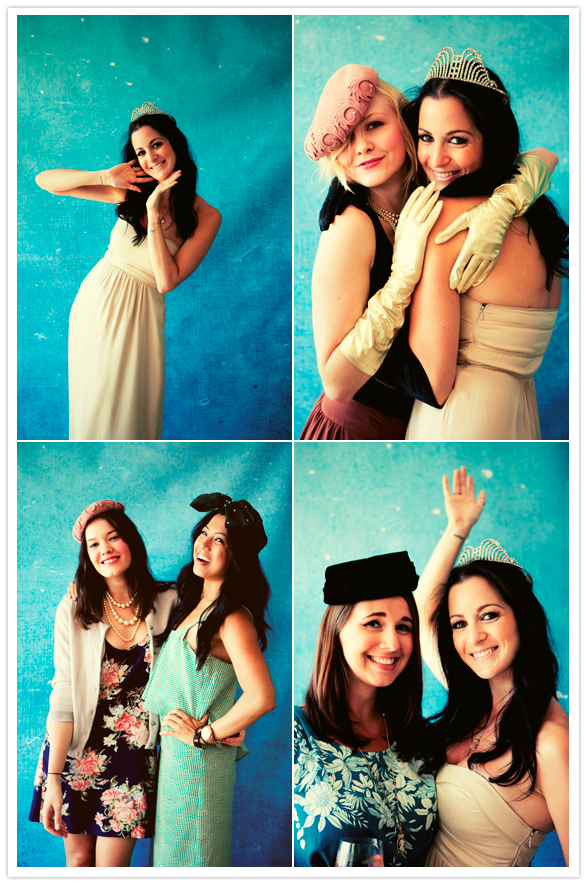 vintage dress up photo booth