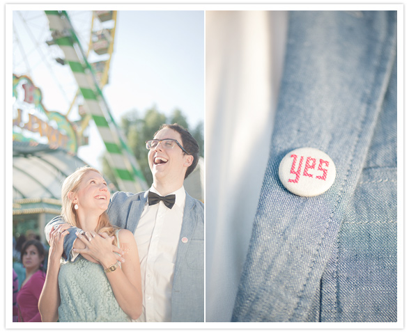 "yes" pin