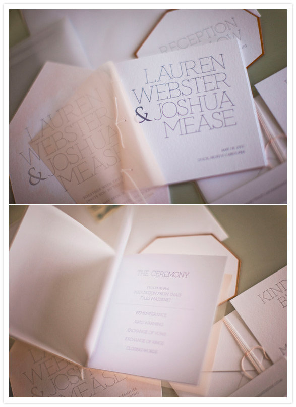 booklet wedding invitations 