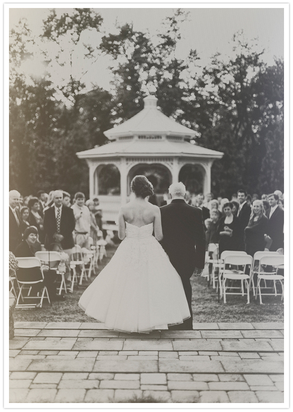 outdoor gazebo ceremony