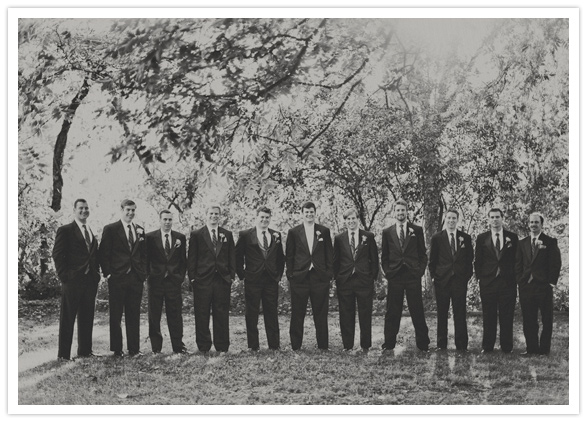 groomsmen portrait