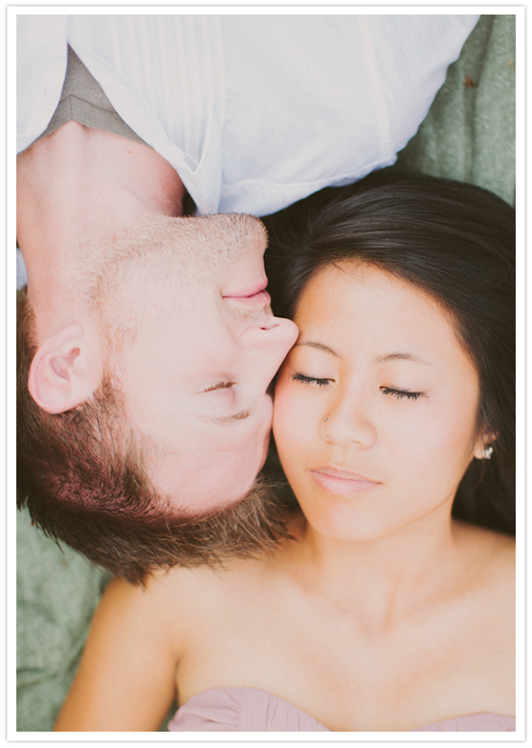 romantic engagement session