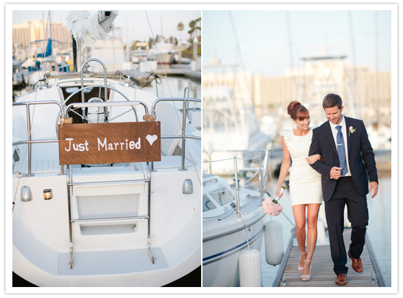 boat ride reception for two