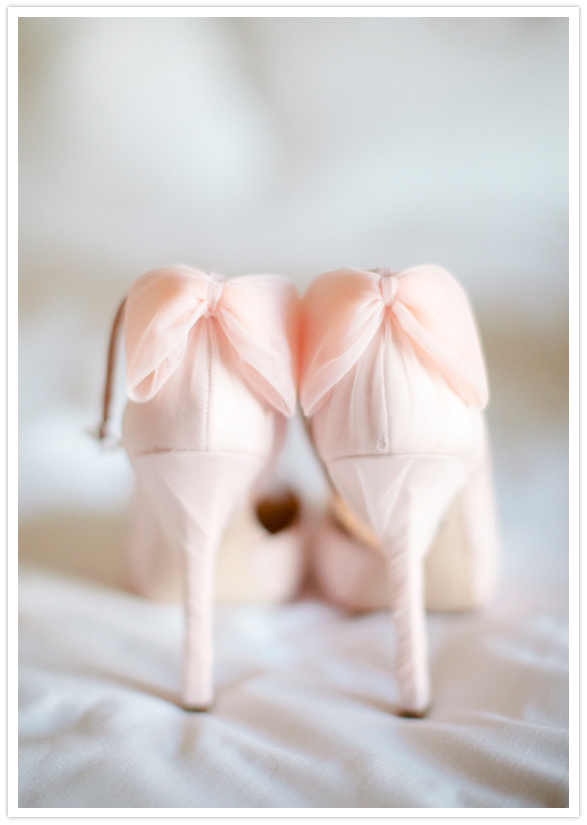 pink Badgley Mischka shoes