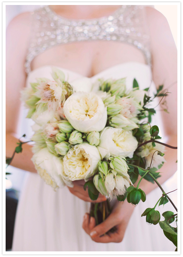 pale floral bouquet