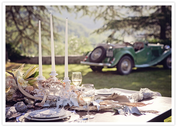 romantic italian wedding reception ideas