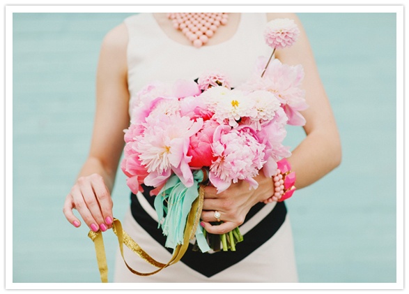 pale pink bouquet