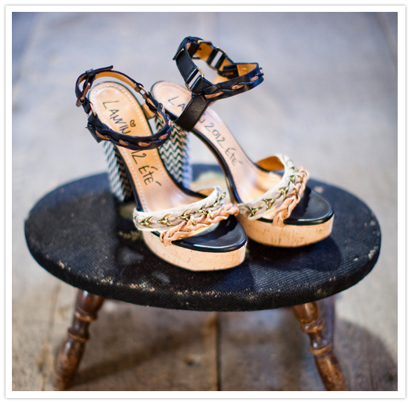 Lanvin cork heels