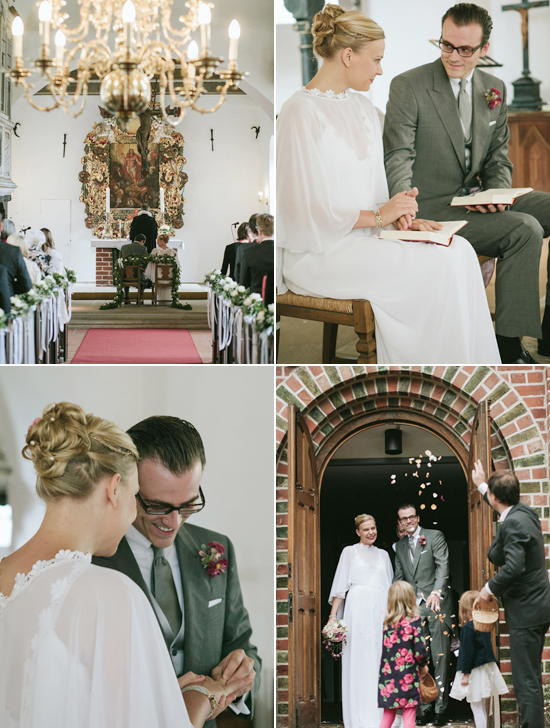 German church wedding ceremony