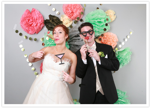 whimsical wedding photobooth