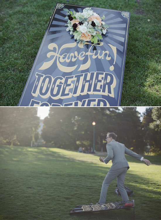 wedding cornhole