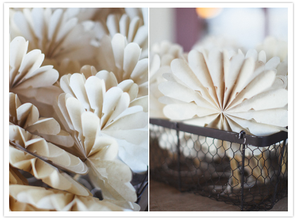 paper fan wedding favors