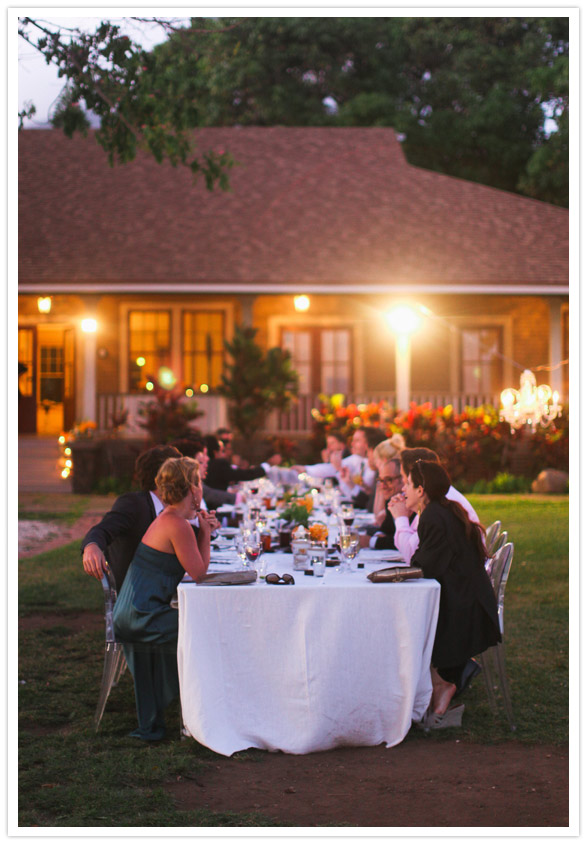 romantic outdoor wedding