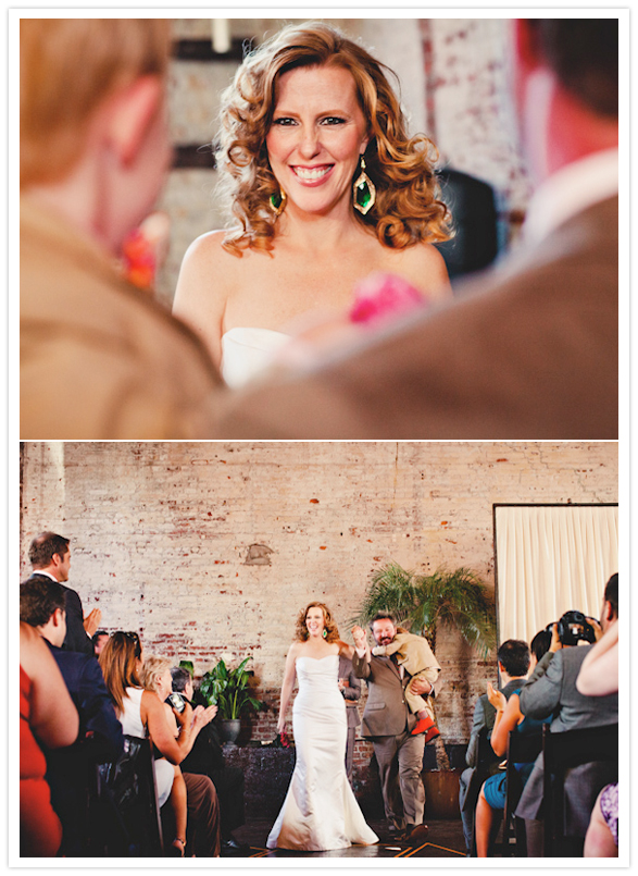 family wedding ceremony