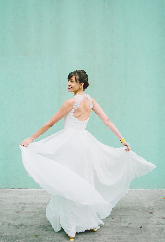 Leanna Marshall wedding dress | Photo by Heather Waraksa