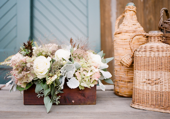 flower planter box and decorative baskets