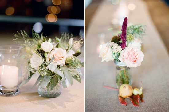 simple and delicate rose flower arrangements
