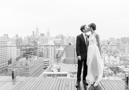 Modern New York Wedding | Photo by Heather Waraksa