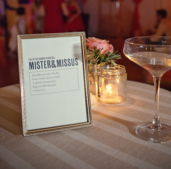 the Mister and Missus specialty cocktail | Photo by Marianne Taylor